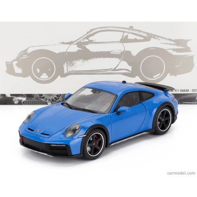 Minichamps Porsche 911 992 Dakar Coupe 2022 Blue 1:18