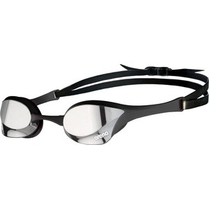 arena Cobra Ultra Swipe Mirror Unisex Race Swimming Goggles for Adults, Diving Goggles with Curved Mirror Lenses, Anti-Fog, UV Protection, 5 Interchangeable Nose Bridges - 002507-550-NS (002507-550-NS)