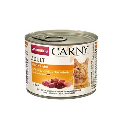 Animonda Carny Adult hovädzie a kura 6 x 200 g