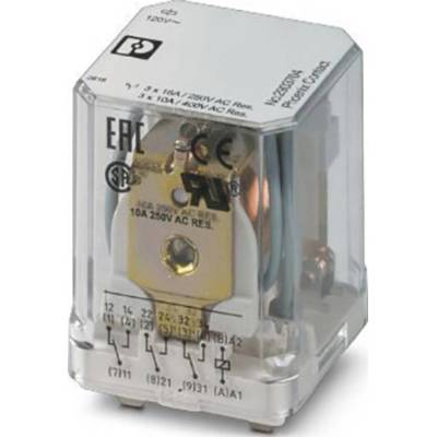 Phoenix Contact REL-PR3-120AC/3X21, 2903704 relé, 440 V/AC, 16 A, 1 ks