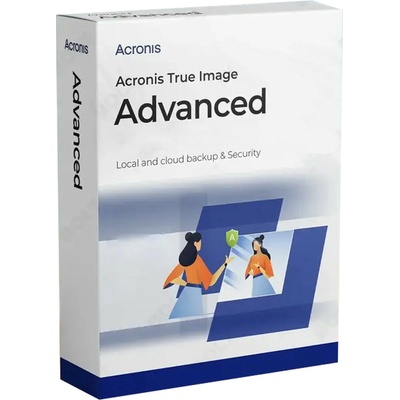 Acronis True Image Advanced (3 zariadenia / 1 rok) + 50 GB Ukladanie v cloude (Prihlásiť sa na)