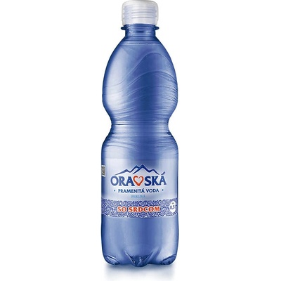 Oravská voda perlivá 0,5 l