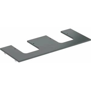 Geberit Плот за мивка Geberit One с двоен изрез, тип черен мрамор, 120 см (505.175.00.2)