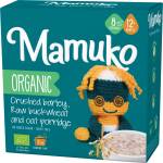 Mamuko Био бебешка каша Mamuko - С ечемик, елда и овес, 12 м+, 200 g (1112) - ozone