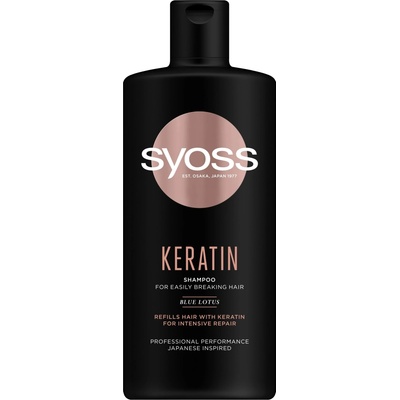 Syoss Keratínový šampón pre lámavé vlasy 440ml