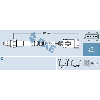 Lambda sonda FAE 77240