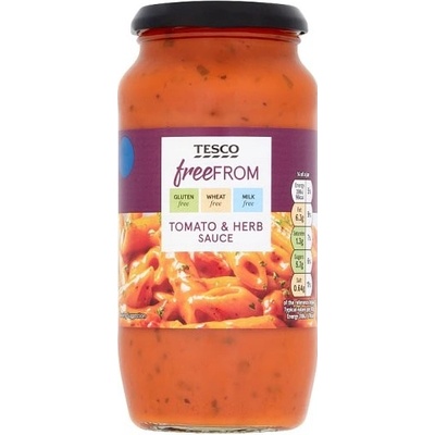 Tesco Free From Paradajková omáčka s bylinkami 500 g