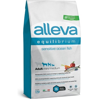 Alleva SP EQUILIBRIUM кучешка чувствителна океанска риба възрастни мини/ средни 2 кг