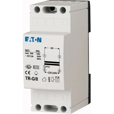 Zvonkový transformátor EATON TR-G/8 230V/8VAC 8VA 272480