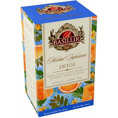 BASILUR Herbal Detox přebal 20 x 1,5 g