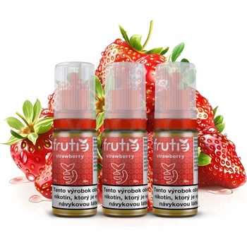 Frutie 70/30 Jahoda Strawberry 3 x 10 ml 14 mg