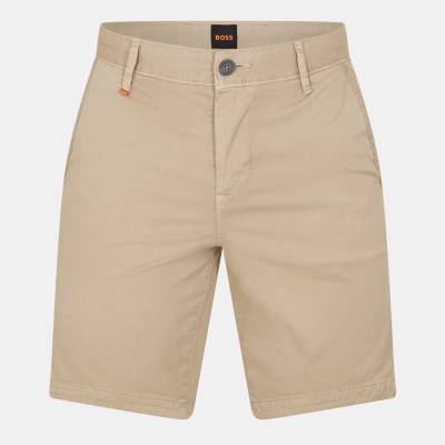 Boss Къси панталони Boss Men's ChinoSlim Soft Cotton Blend Shorts - Medium Beige