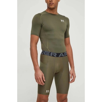 Under Armour HG ARMOUR LNG SHORTS zelené