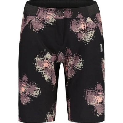 Maloja Дамски къси панталони Maloja Women's AnemonaM. Printed Shorts - Deep Black Joy (112-4524-0113)