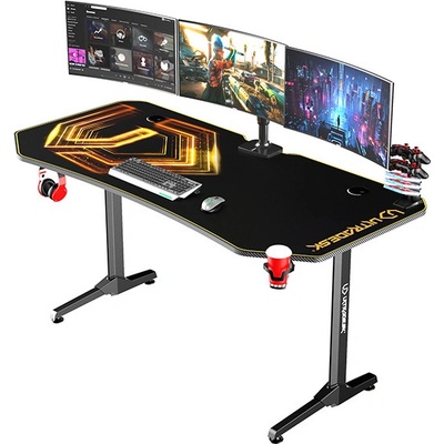 ULTRADESK Frag XXL černý / zlatý UDESK-FX-GD