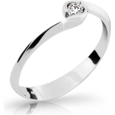 Cutie Jewellery gold prsten se solitérním zirkonem Z6819 1914 ze zlata Žlutá