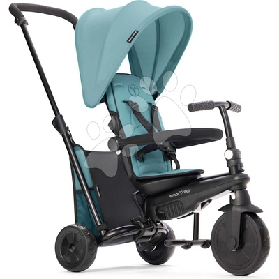 Smart Trike a kočík skladacia 5v1 STR3 Turquoise so sklápateľným sedadlom TouchSteering s EVA kolesami