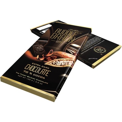 Rudolf Braun 1899 Belgická extra hořká 70% 100 g