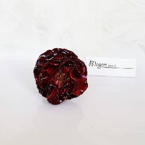 Meganflo Пръстен "Триизмерна роза бордо