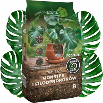 Zemina Biovita BIGOS PRE MONSTERY a FILODENDRONY 8L