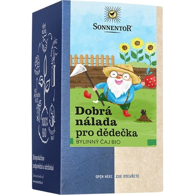 Sonnentor Dobrá nálada pro dědečka Bio porcovaný 18 x 1,5 g