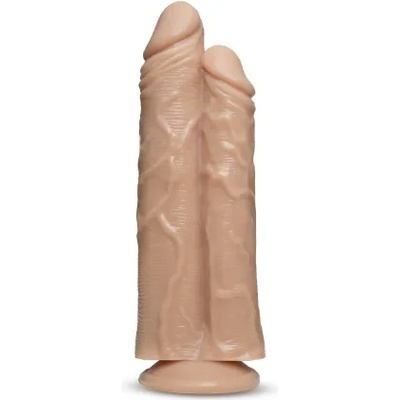 Blush Novelties Голямо реалистично двойно дилдо Dr. Double Stuffed Flesh
