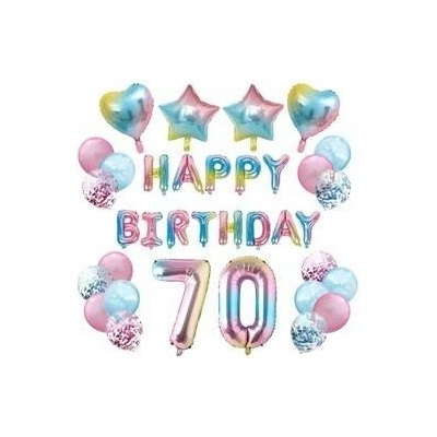 Balónkový set HB duhový číslo 70