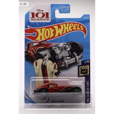 Mattel Hot Wheels Cruella De Vil 1:64