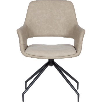 Carmen Трапезен стол totnes -1 - бежов sf 1 (3532026_1)