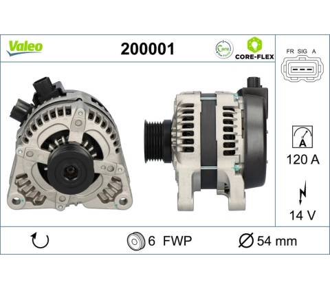 Alternátor VALEO 200001