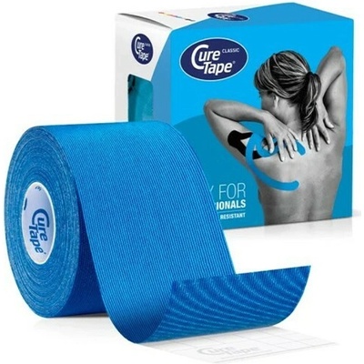 CureTape Classic kineziologická páska modrá 5 cm x 5 m