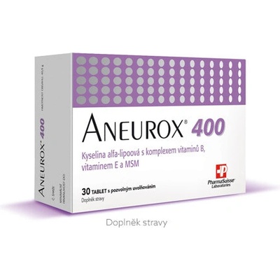 PharmaSuisse ANEUROX 400 30 tabliet