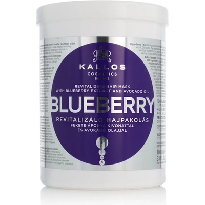 Kallos Kallos Hair Mask With Blueberry Extract And Avocado Oil 1000 ml