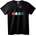 NOONEBRAND Тениска Pac-Man Призраци & Darth Vader - 7XL, White