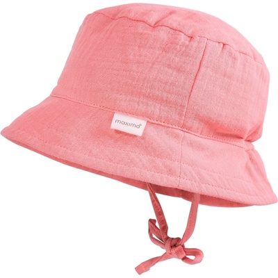 maximo Шапка maximo Baby's Hat with Tie + Muslin Lining Hat - Altrosa - размер 43 cm (904-6331-0113)