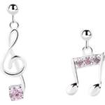 Silenti Jewelry Сребърни обеци "Мелодия
