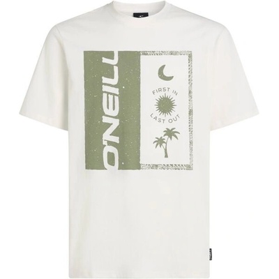 O'Neill FRONT PRINT pánské tričko bílá