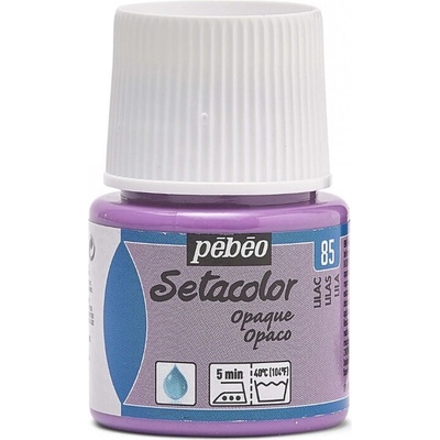 Pébéo Setacolor opaque farba na textil 85 lilac 45 ml