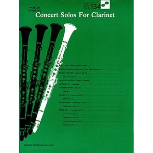 Concert Solos for Clarinet: World's Favorite Series #134 | Hal Leonard Corp (ISBN: 9780825651199)