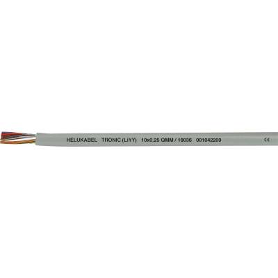 Helu 18030-500 dátový kábel LiYY 3 x 0.25 mm² sivá 500 m