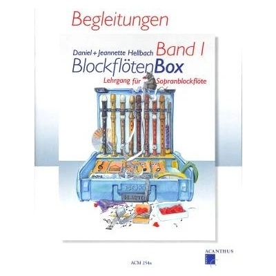 Blockfloetenbox 1 od Hellbach Daniel + Hellbach Jeannette klavírne sprievody