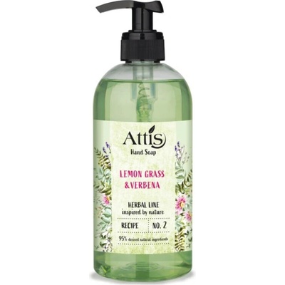 Attis Herbal line tekuté mýdlo s pumpičkou lemon grass & verbena 500 ml