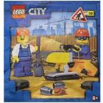 LEGO® Конструктор Lego City, Строителна бригада с инструменти, Лимитирана серия, 952305