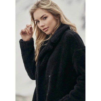 Urban classics Анорак Urban classics Oversized Sherpa parka - Black (Black)