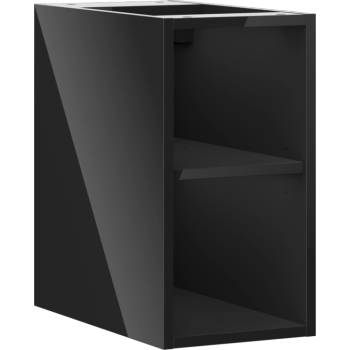 Mexen Box-A отворен шкаф с рафт 25 см, черен гланц - 91AX2-0250-470-0-70 (91AX2-0250-470-0-70)