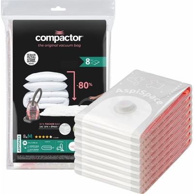 Compactor 5 ks 70 litrů 55 x 90 cm – Zboží Dáma