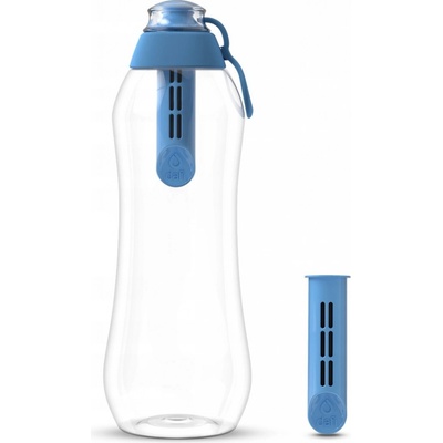 Dafi Soft 0,7 l nebesky modrá + uhlíkovými filtry 5 ks