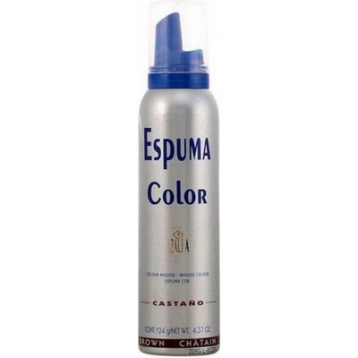 Alea Espuma Color barevná tužící pěna na vlasy HNĚDÁ 150 ml