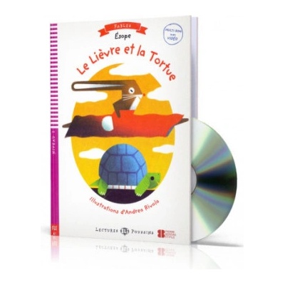 Lectures ELI Poussins Niveau 2 A1: LE LIEVRE ET LA TORTUE + Multi ROM