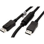 Valueline Кабел DisplayPort 1.2 Active DP - DP, 4K60Hz, M/M, 20 м, черен 14.99. 3496-2 (14.99.3496-2)